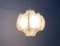 Mid-Century German Cocoon Viscontea Style Pendant Lamp by Friedel Wauer for Goldkant Leuchten, 1960s 2