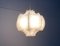 Mid-Century German Cocoon Viscontea Style Pendant Lamp by Friedel Wauer for Goldkant Leuchten, 1960s, Image 2