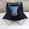 Leather & Steel Armchair by David Weeks for Habitat, 1990 1