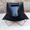 Leather & Steel Armchair by David Weeks for Habitat, 1990, Image 1