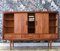 Danish Highboard in Teak with Bar Cabinets and Sliding Doors 13