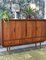 Danish Highboard in Teak with Bar Cabinets and Sliding Doors 5