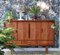Danish Highboard in Teak with Bar Cabinets and Sliding Doors 16