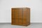 Large Vintage Industrial Oak File Cabinet with Multiple Drawers, 1930s 5