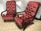 Chesterfield Armchairs, 1970s, Set of 2, Image 2