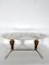 Vintage Brass and Marble Coffee Table, Italy, 1950s 1