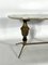 Vintage Brass and Marble Coffee Table, Italy, 1950s 14