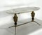 Vintage Brass and Marble Coffee Table, Italy, 1950s 12