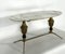 Vintage Brass and Marble Coffee Table, Italy, 1950s, Image 12