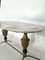 Vintage Brass and Marble Coffee Table, Italy, 1950s 3