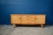 Small Vintage Metal & Veneer Wood Sideboard, 1960s 1