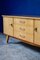 Small Vintage Metal & Veneer Wood Sideboard, 1960s 6