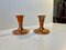 Mid-Century Candlesticks in Copper by Cawa, 1960s, Set of 2 1
