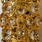 Gold Toned Crystal Sconce from Peris Andreu, Spain, 1960 5