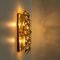 Gold Toned Crystal Sconce from Peris Andreu, Spain, 1960 9