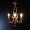 Napoleon III Gilded Bronze Chandelier, Paris, France, 1800s, Image 9