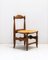 Light Oak Straw Chairs by Guillerme and Chambron for Votre Maison Editor, Set of 4 4