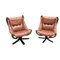 Danish Falcon Type Swivel Chairs from Skippers Møbler, 1970s 1