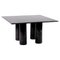 Black Marble The Colonnade Dining Table by Mario Bellini for Cassina, Image 1