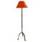 Wrought Iron Floor Lamp by Atelier Marolles 1