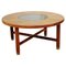 Round Teak and Glass Coffee Table from G-Plan, 1960s, Image 1