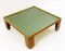 Leather and Mirrored Glass Coffee Table by Luigi Massoni for Poltrona Frau, 1970s 8
