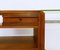 Moderne italienische Mid-Century Konsole oder Schreibtisch mit grüner Glasplatte, 1960er 12