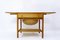 Teak & Oak At-33 Sewing Table by Hans J. Wegner for Andreas Tuck, 1950s 9