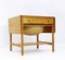 Teak & Oak At-33 Sewing Table by Hans J. Wegner for Andreas Tuck, 1950s 5