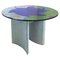 Glass Round Dining Table by Carlo Malnati 1