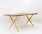 Mesa de comedor 303 1st Edition de Hans J. Wegner para Andreas Tuck, Imagen 3