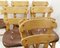 Brutalist Style Dining Chairs, 1970s, Set of 6 2