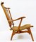 Vintage Wood Armchairs from De Ster Gelderland, 1950s, Set of 2 3