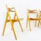 Sawbuck Chairs by H. Wegner from Carl Hansen & Søn, Set of 4 4