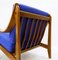 Scandinavian Blue Armchairs, 1960s, Set of 2, Image 6