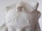 Cesare Lapini, Alabaster Bust of a Woman in Lace Shroud, Signed and Dated 19th, Set of 2, Image 13