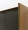 Black Leather and Wood Africa Artona Maxalto Sideboard by Afra & Tobia Scarpa, Image 9