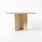 Travertine Dining Table by Pier Alessandro Giusti & Egidio Di Rosa for Up & Up 11