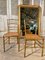 Antique French Napoleon III Cane Opera Chair in Faux Bamboo, 1840 8