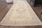 Vintage Turkish Handmade Oushak Wool Runner Rug 1