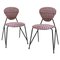 Italienische Mid-Century Modern Stühle aus Tweed, 1960, 2er Set 1
