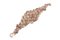 Rose Gold and Silver Bracelet With Pearl, Ruby, Emerald, Sapphire & Diamond, Image 6