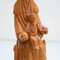 Traditional Catalan Religious Virgin La Moreneta Sculpture, Wood 11