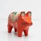 Swedish Folk Wooden Dala Pig Figurine, 1960 10