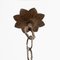 Lampada da soffitto vintage in bronzo, Francia, anni '40, Immagine 17