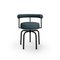 Textured Black Lc7 Outdoor Chair by Charlotte Perriand for Cassina 4