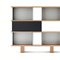 Wood and Aluminium Nuage Shelving Unit by Charlotte Perriand for Cassina, Image 2