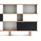 Wood and Aluminium Nuage Shelving Unit by Charlotte Perriand for Cassina, Image 4