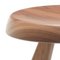 Meribel Wood Stool by Charlotte Perriand for Cassina 5