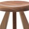 Meribel Wood Stool by Charlotte Perriand for Cassina 7